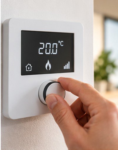 Reglage du thermostat apres intervention Service Chauffage